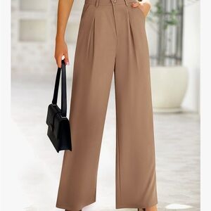 NWT Tan Women's Wide-Leg Pants